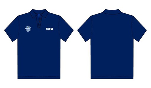 华蒙星POLO衫男5XL码（藏蓝色）
